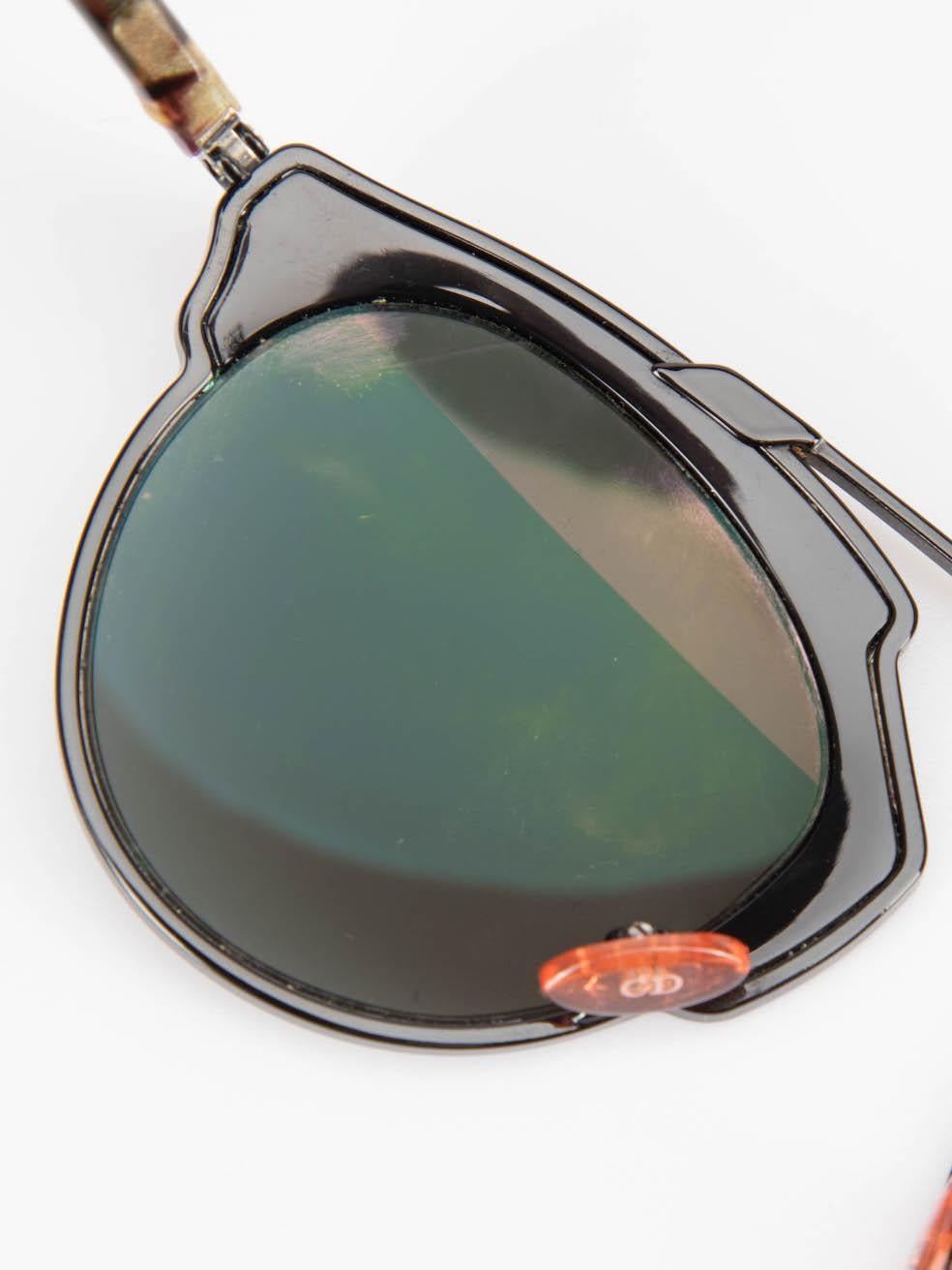 Dior Women's Brown Tortoiseshell So Real Sunglasses For Sale 2