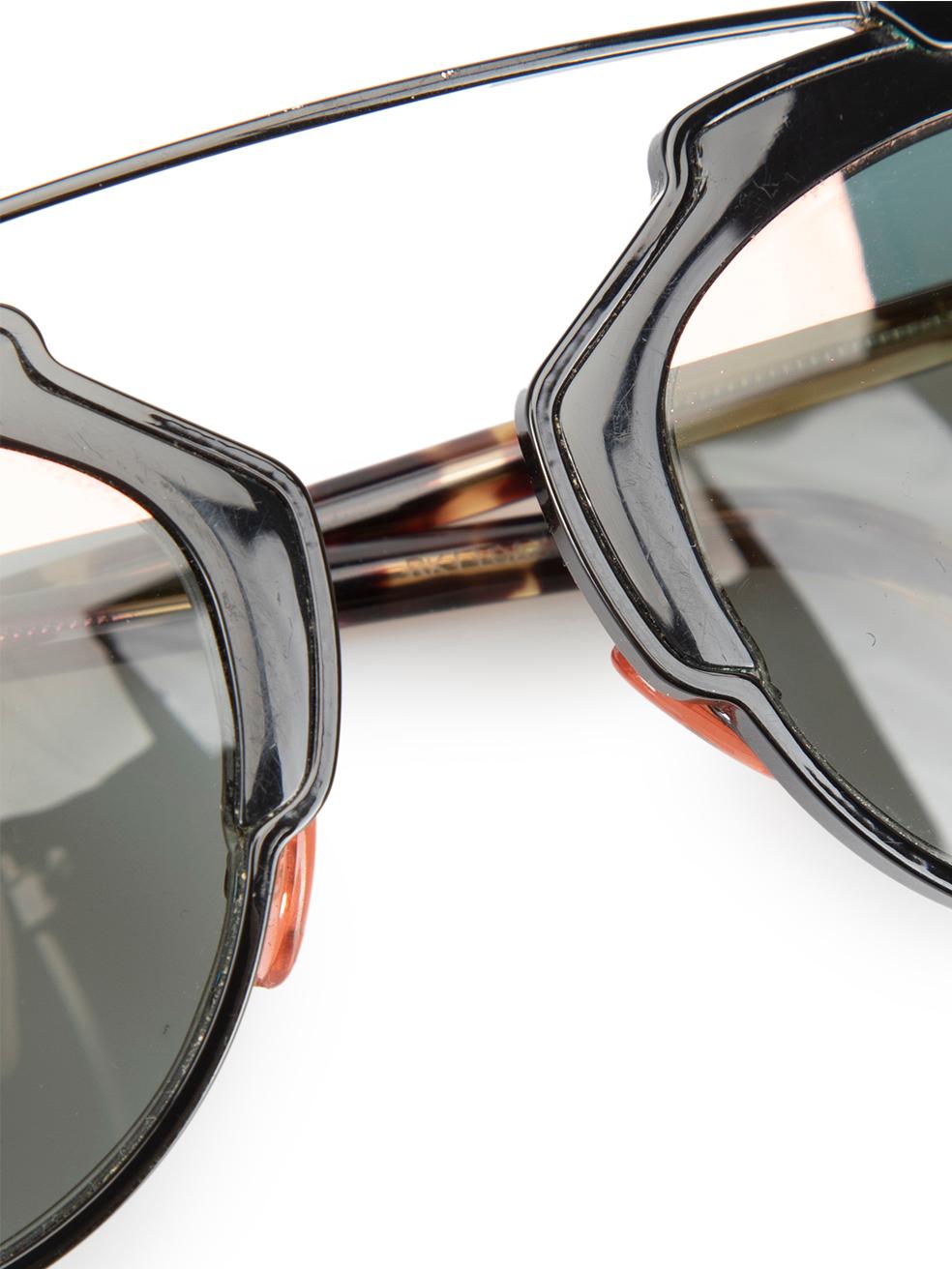 Dior Women's Brown Tortoiseshell So Real Sunglasses For Sale 3