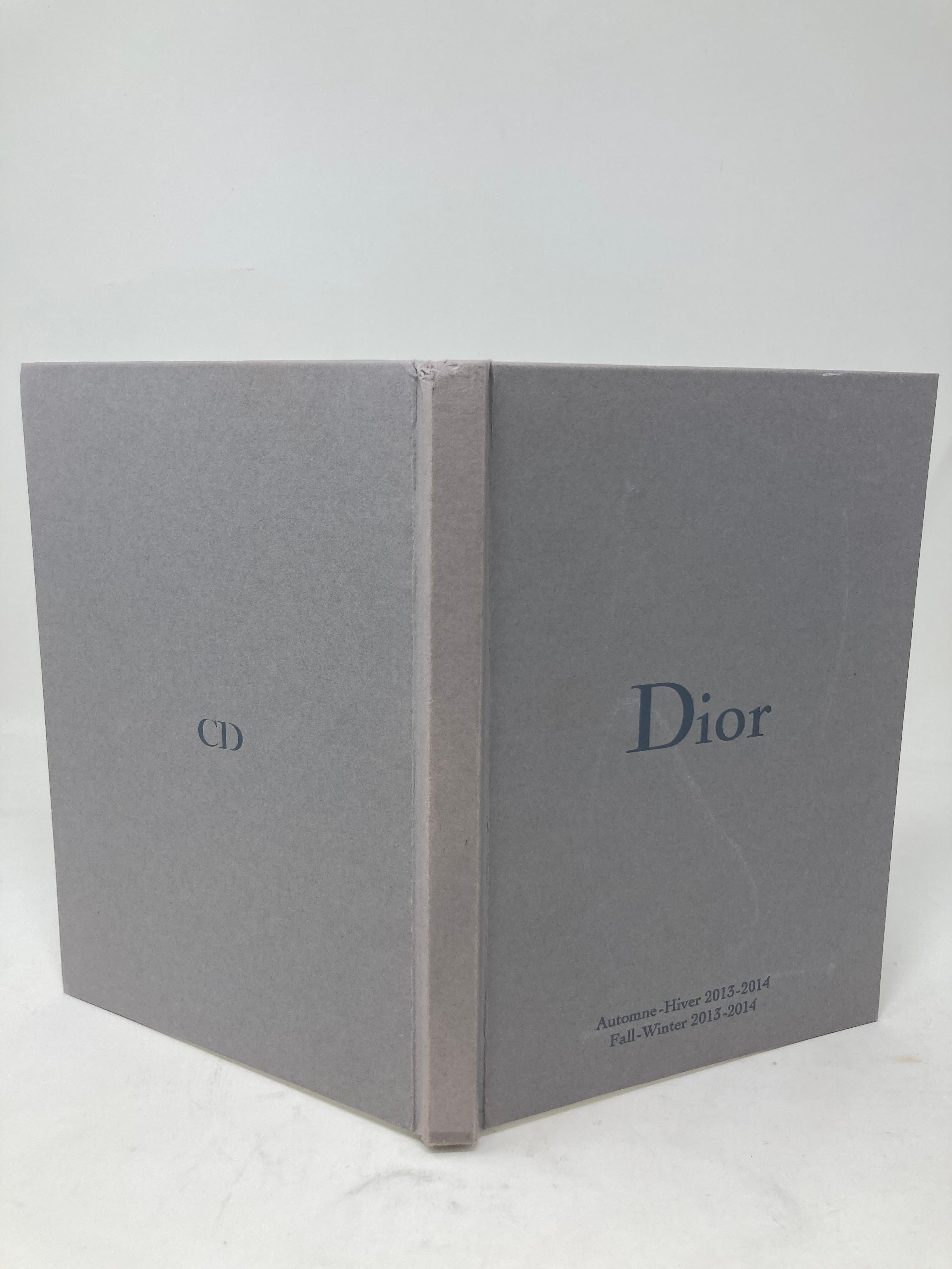 Gray Dior Women's Runway Show Lookbook Collection Autumn Winter 2013-2014 For Sale