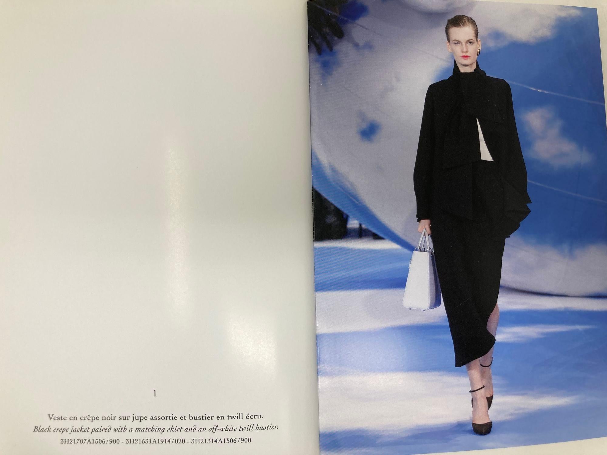French DIOR Women's Runway Show Lookbook Collection Autumn Winter 2013-2014 For Sale