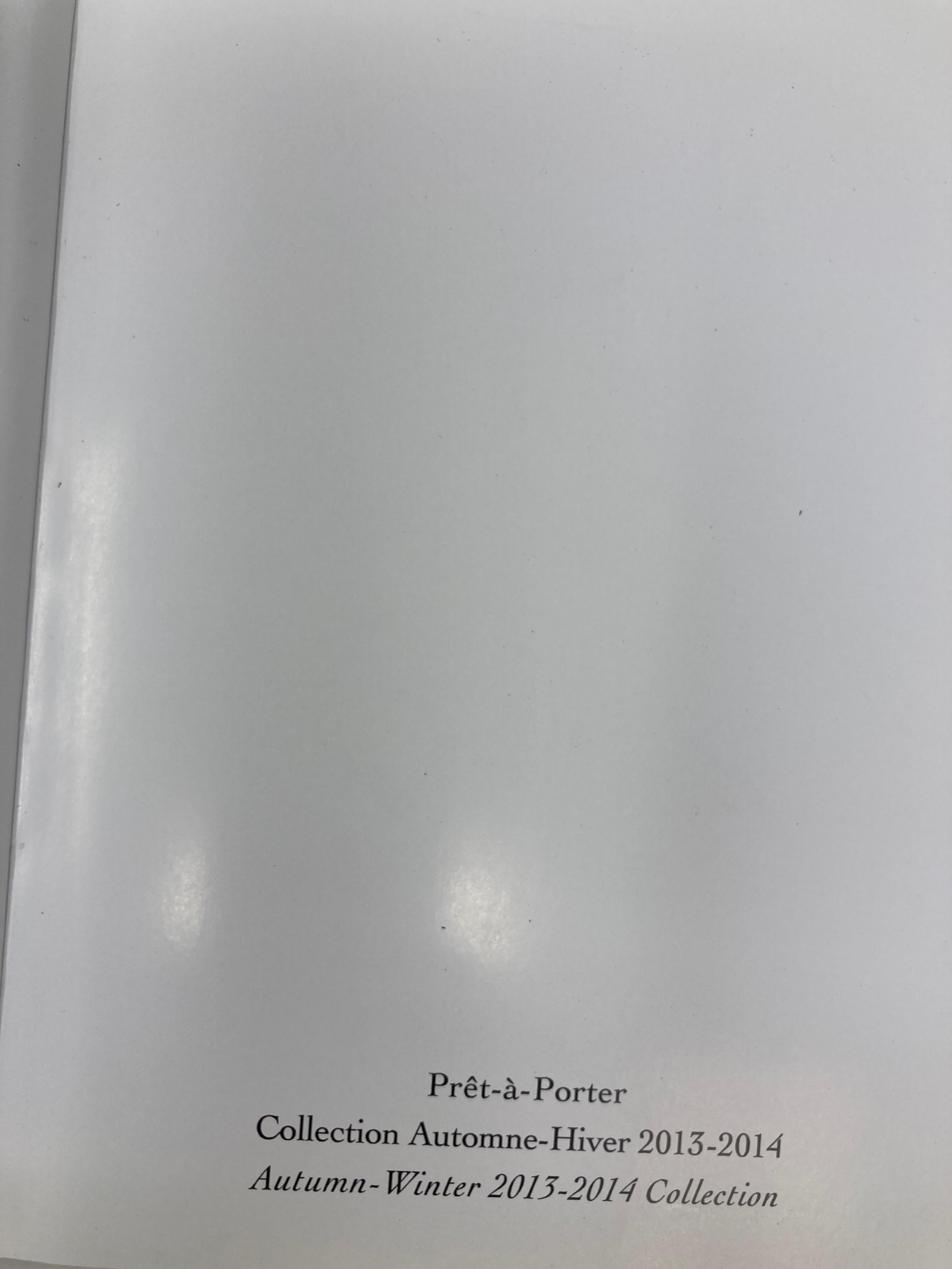 Dior Women's Runway Show Lookbook Collection Autumn Winter 2013-2014 In Good Condition For Sale In North Hollywood, CA