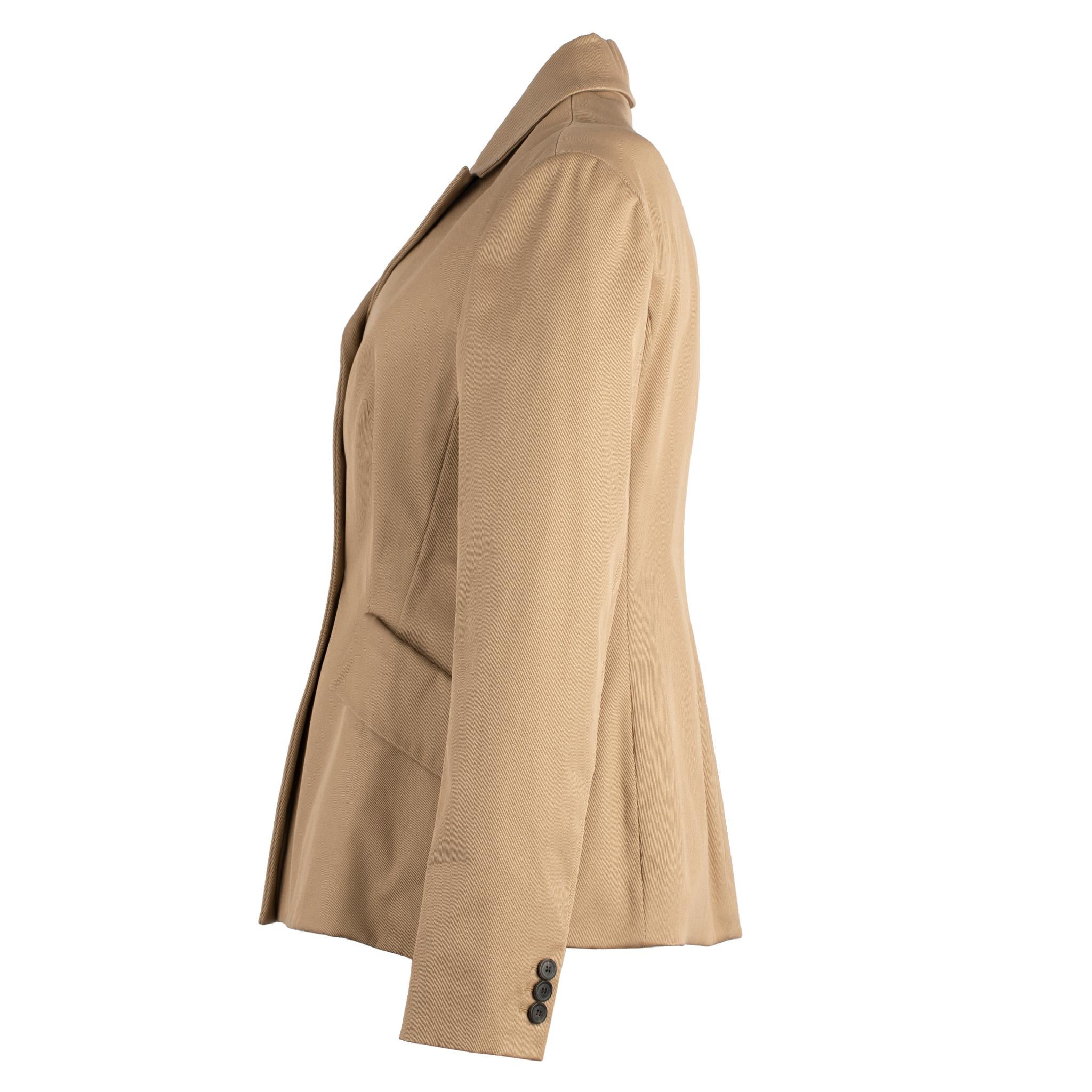Women's Dior Womens Tan Bar Jacket 38 FR For Sale