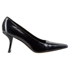 Dior Women's Vintage Navy & Black Pointed Toe Pumps