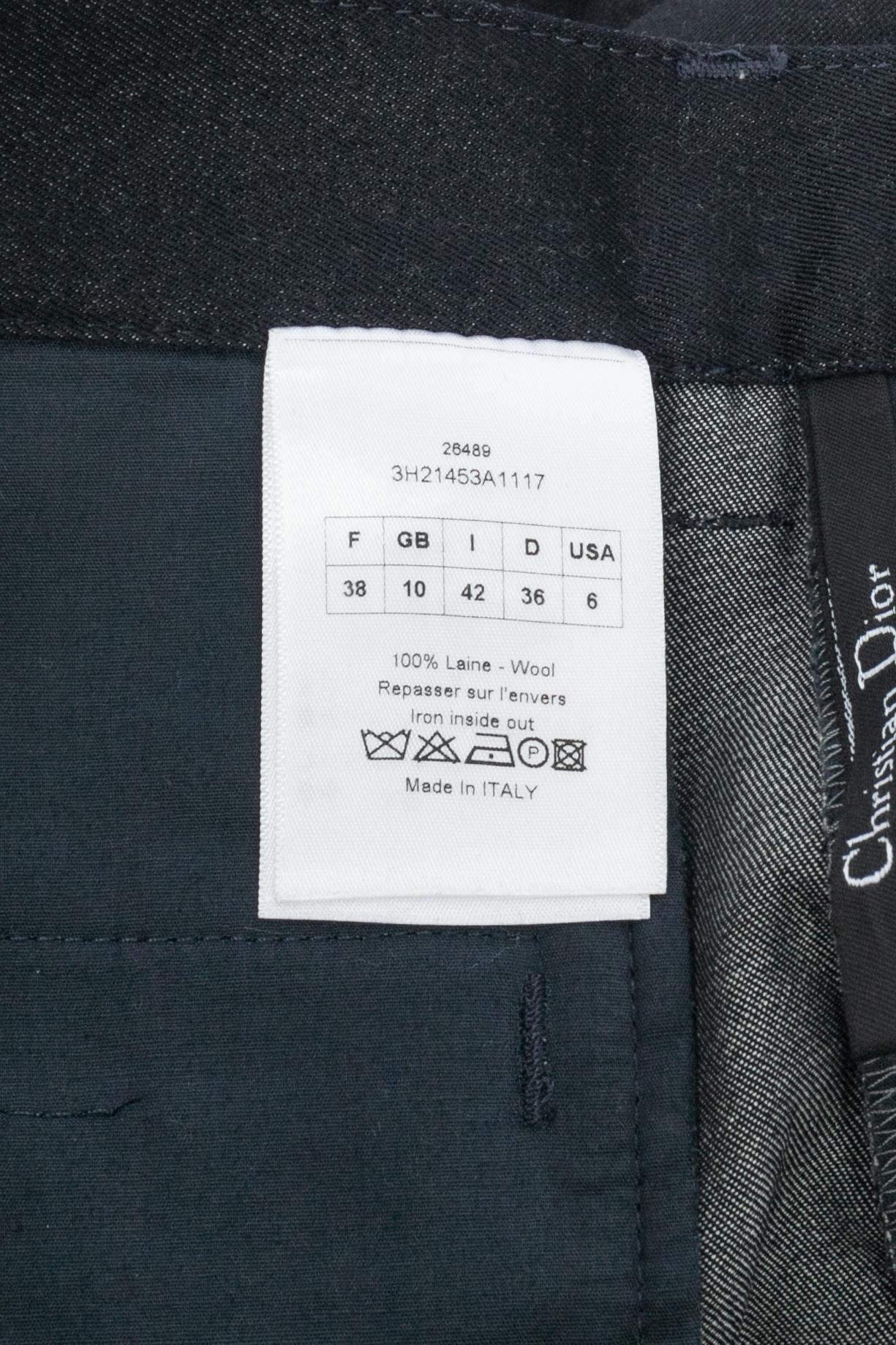 Pantalones de lana Dior en venta 4