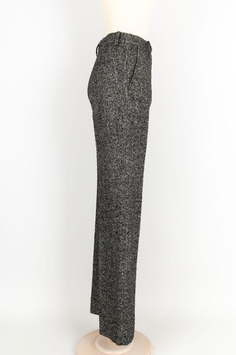 Pantalon en laine Dior, taille 38FR Pour femmes en vente