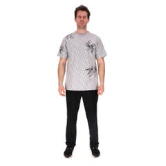 Dior x Daniel Arsham Eroded 'Dior Oblique' Jacquard T-Shirt
