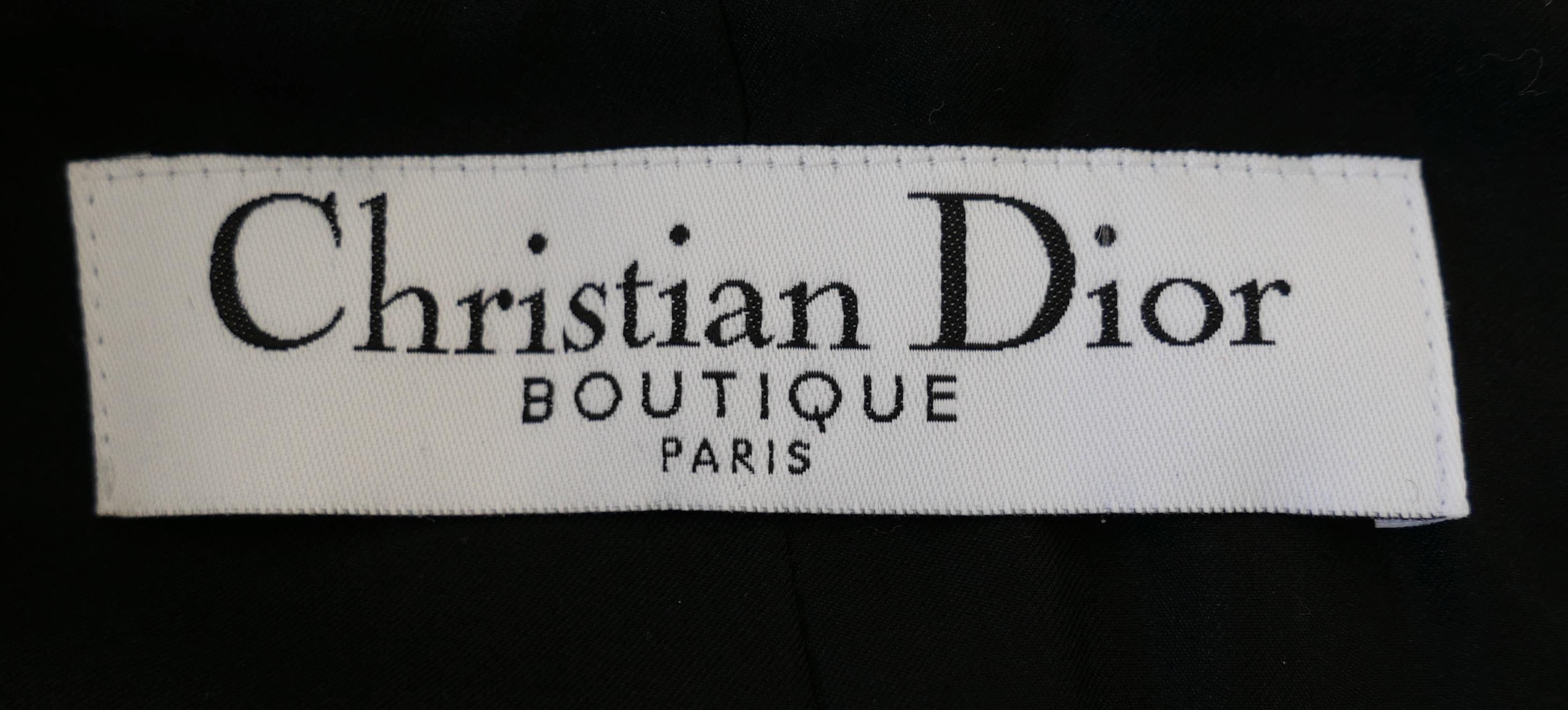 Dior x John Galliano - Giacca Bar con spille e dadi per l'autunno 2005 in vendita 4