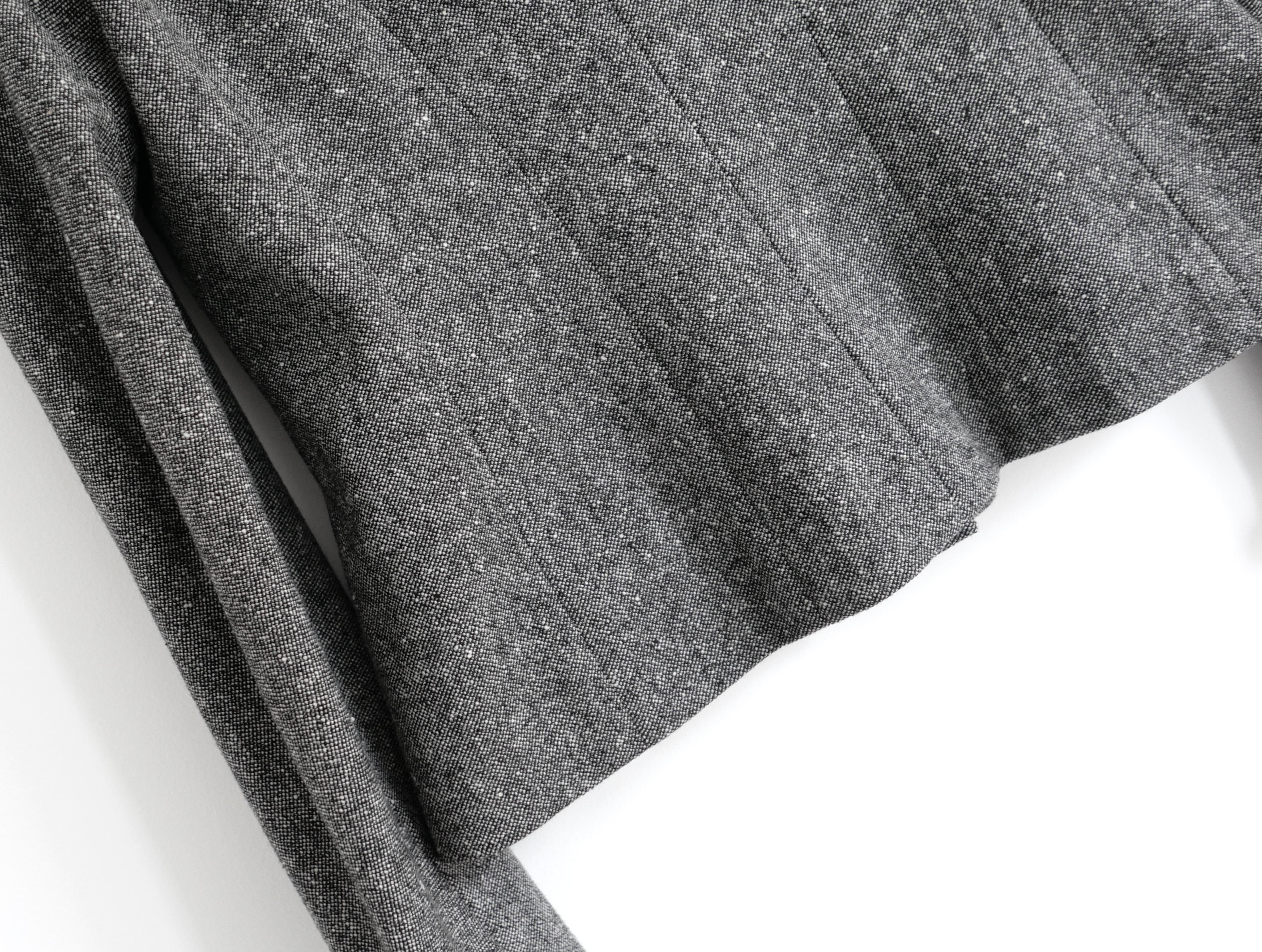 Dior x John Galliano Fall 2008 Shred Hem Tweed Bar Jacket For Sale 1