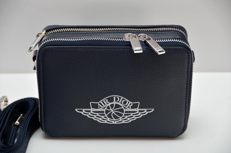 Air Jordan Monogram Crossbody Messenger Bag Sling Straps - Black & Gold -  NEW!!!