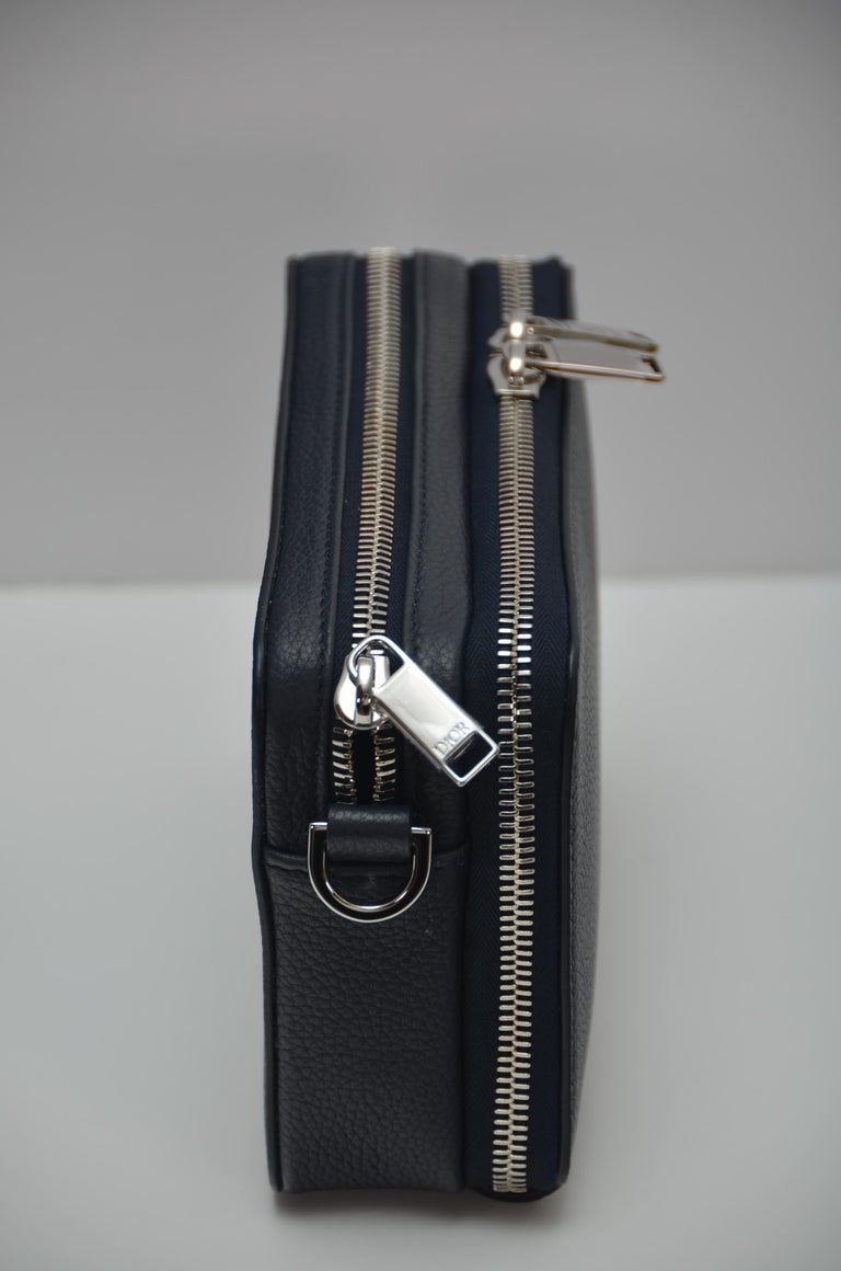 Dior X Jordan AirDior Navy Crossbody Messenger Bag NEW With Tags at