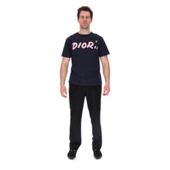 Dior x KAWS Ltd Edition Logo 'Bee' T-shirt