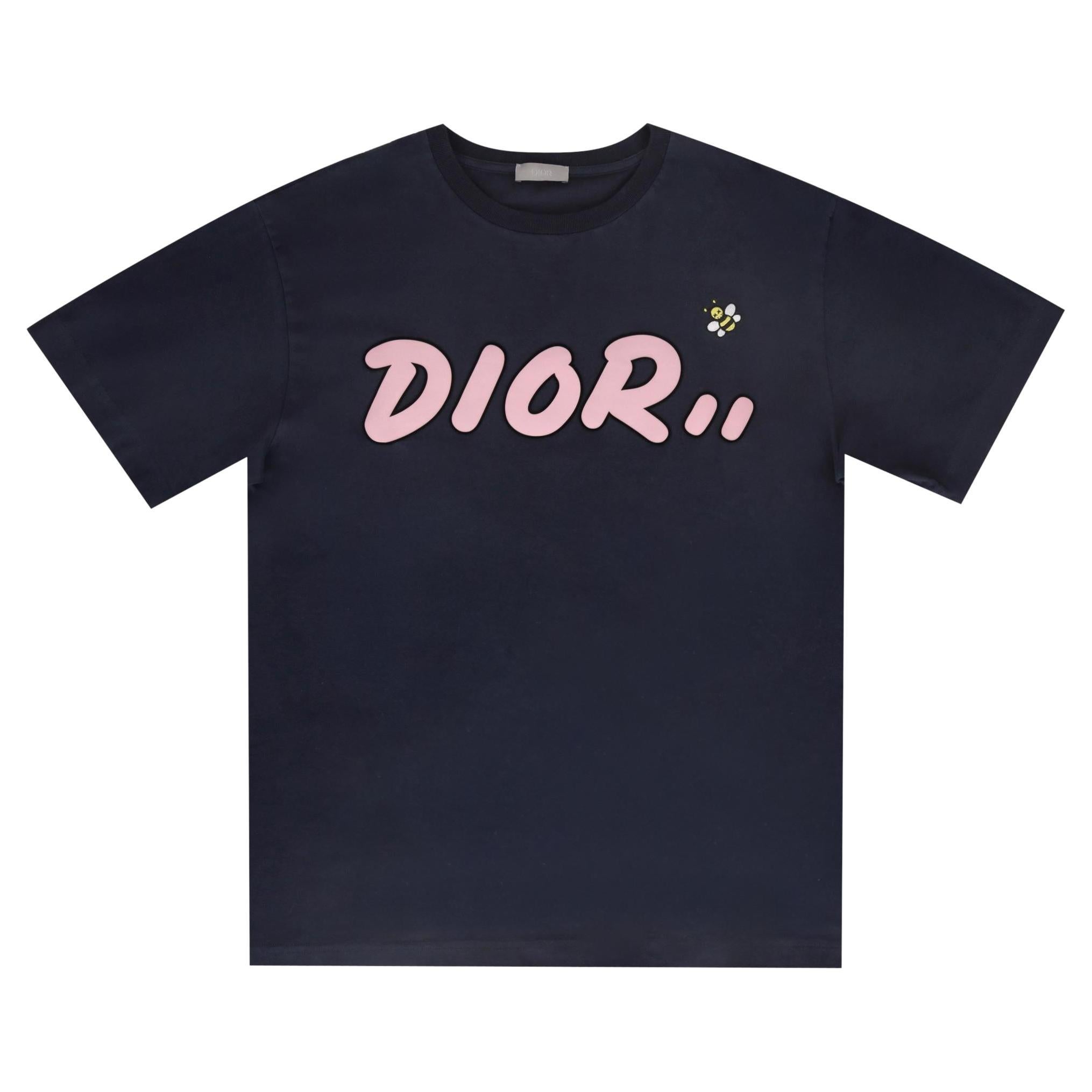 T-shirt Dior x KAWS Ltd Edition Logo "Bee