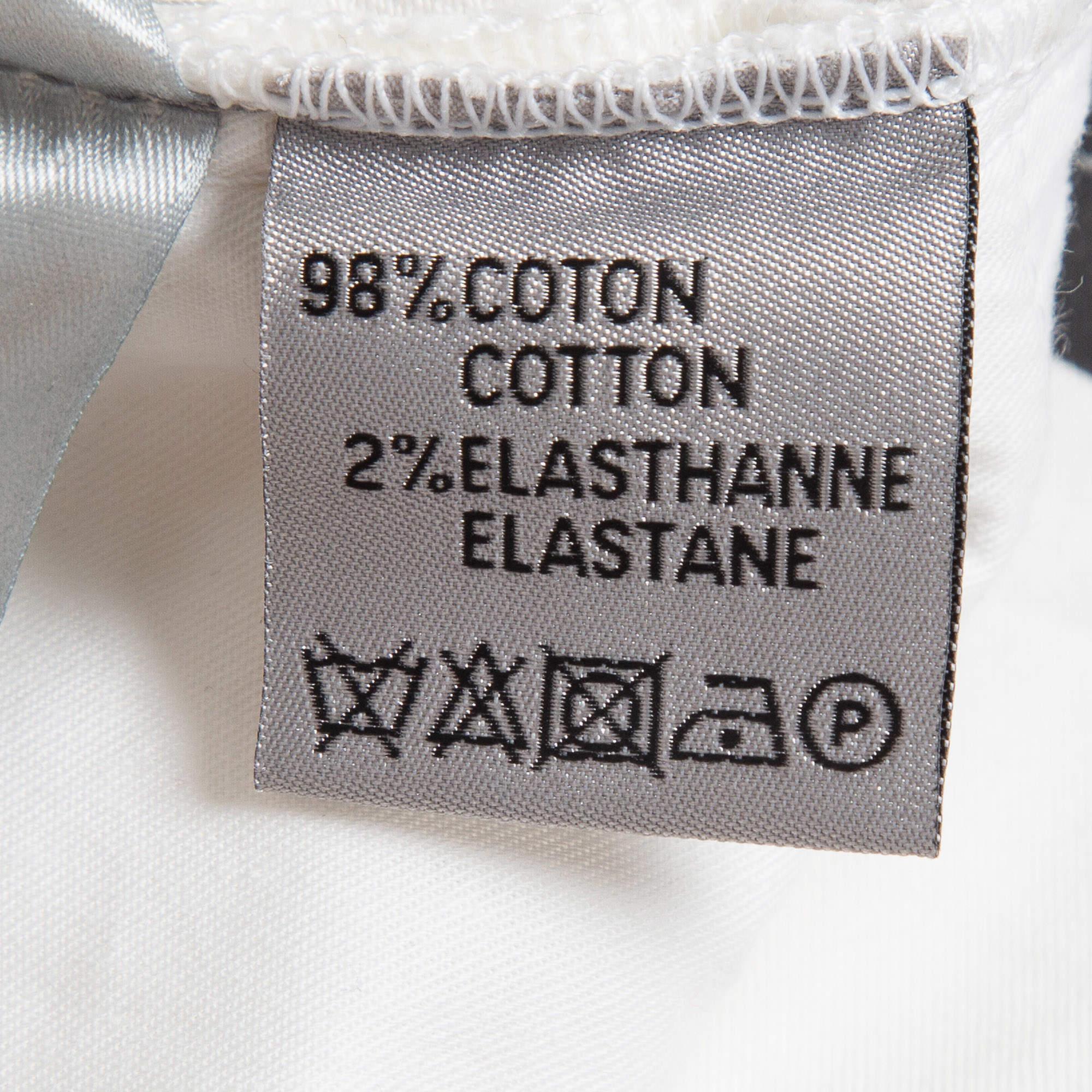 Men's Dior X Kaws White Bee Embroidered Denim Jeans L Waist 34