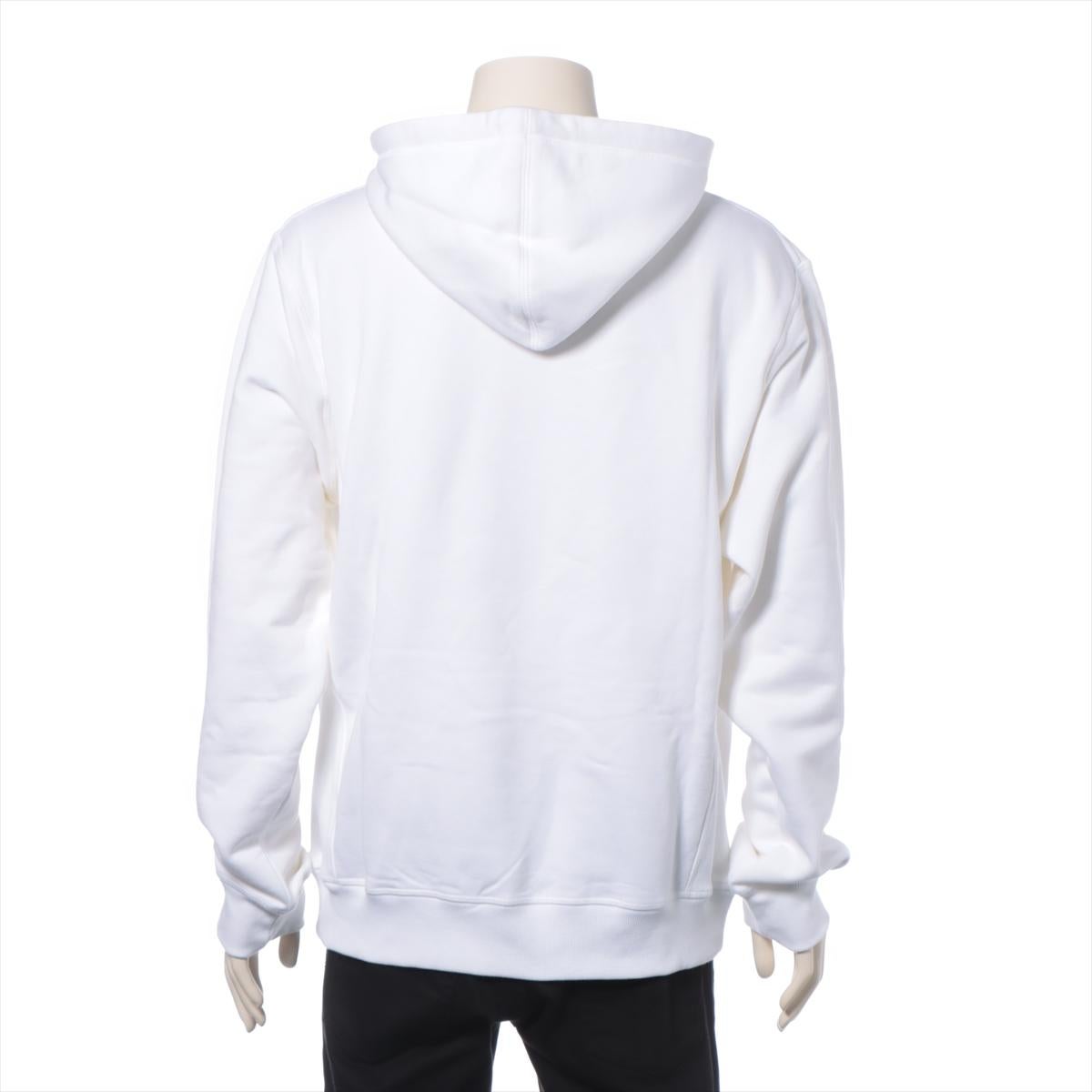 Dior x Kenny Scharf Sudadera de algodón con capucha Blanca Gris