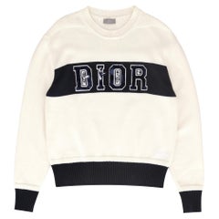 Dior x Kenny Scharf jersey de algodón bordado con logotipo de edición limitada