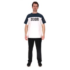 Dior x Kenny Scharf Ltd Edition Oversized Logo Embroidered T-Shirt