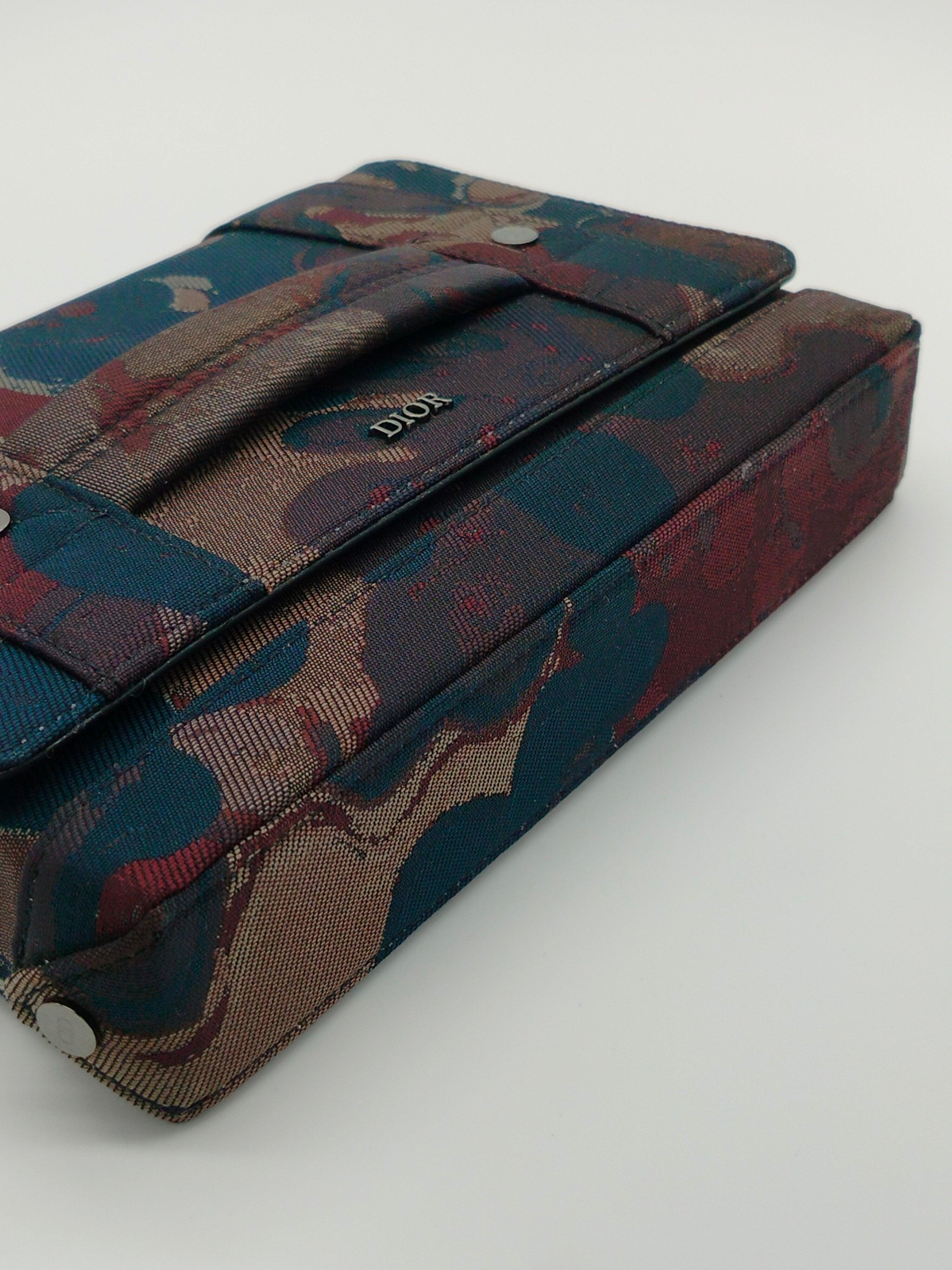 Dior X Peter Doig Brown Shoulder Bag - '10s For Sale 2