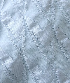 Dior x Raf Simons Dior Fall 2014 Pale Blue Textured Dress