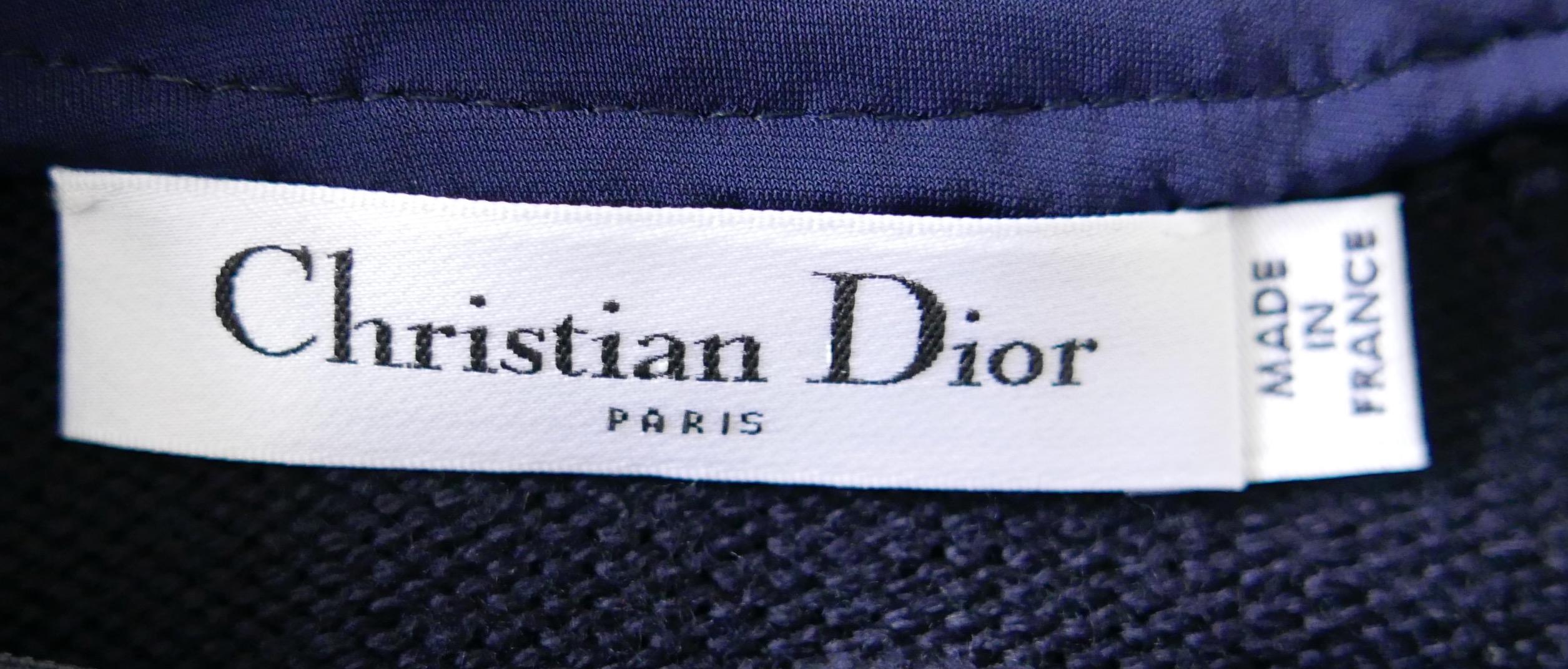Dior x Raf Simons Pre-Fall 15 - Top péplum en maille à sequins en vente 6