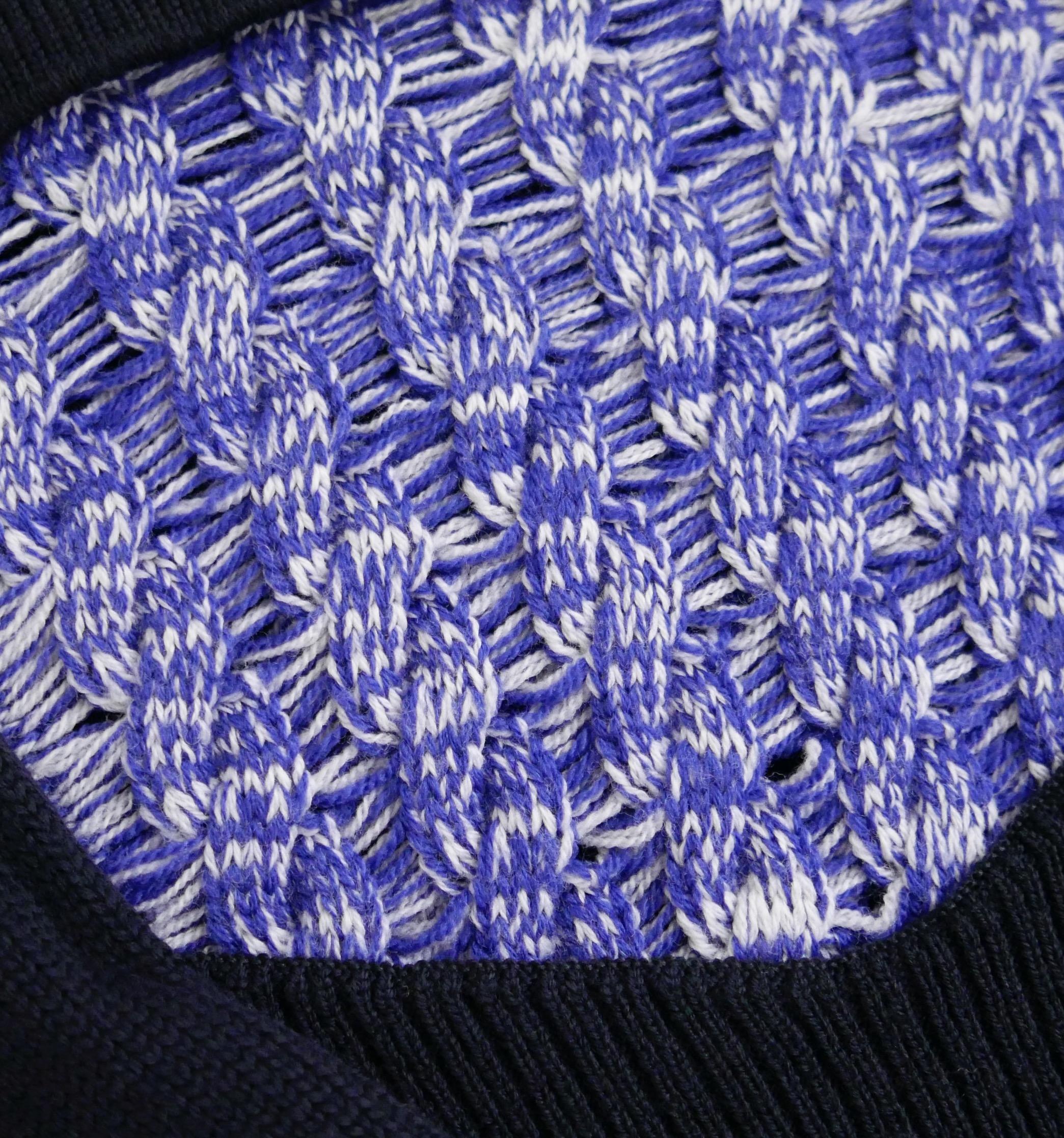 Dior x Raf Simons Pre-Fall 15 Sequin Knit Peplum Top For Sale 5