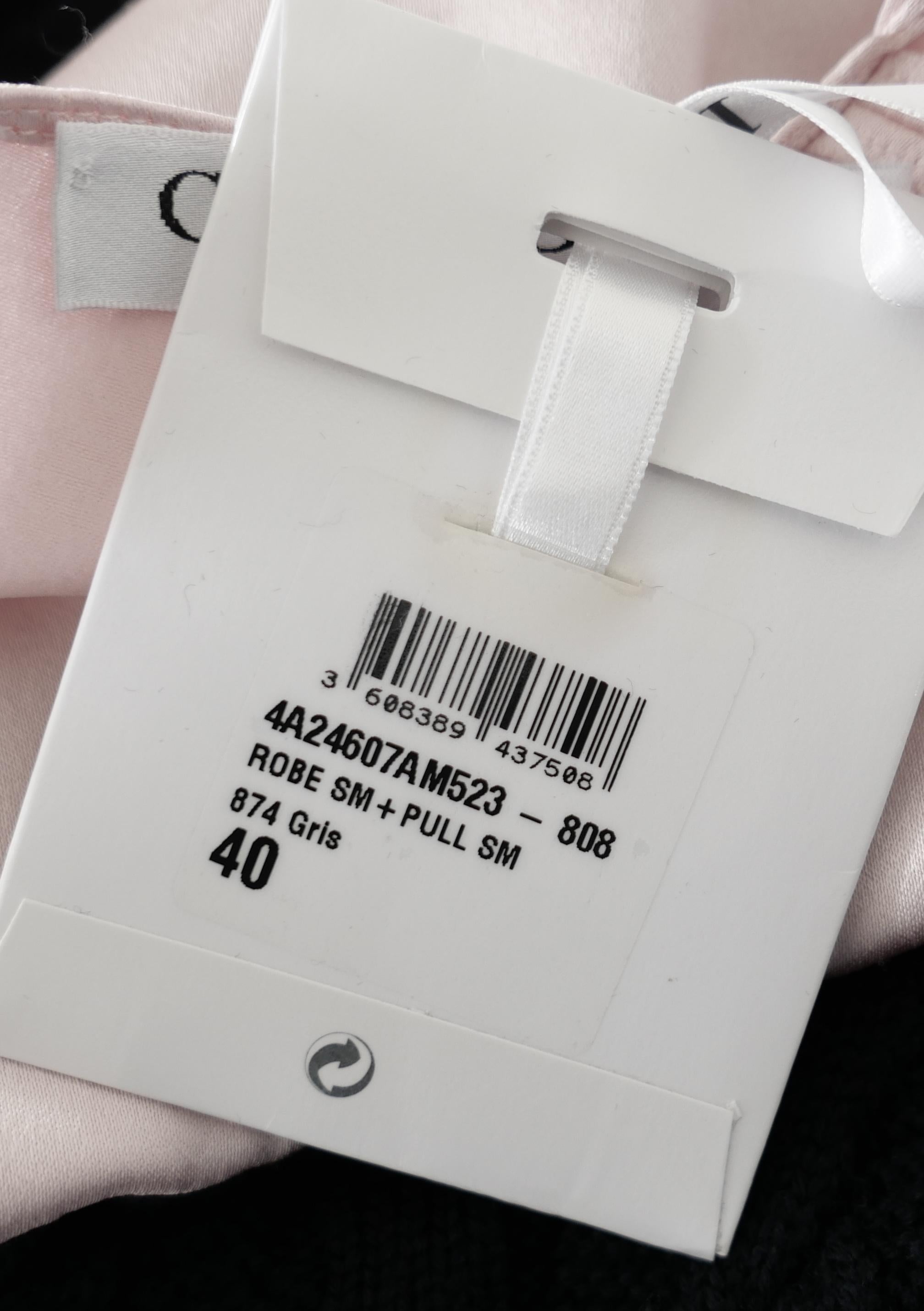 Dior x Raf Simons Pre-Fall 2015 Pullover aus Seidenstrick mit Schulterpartie im Angebot 1