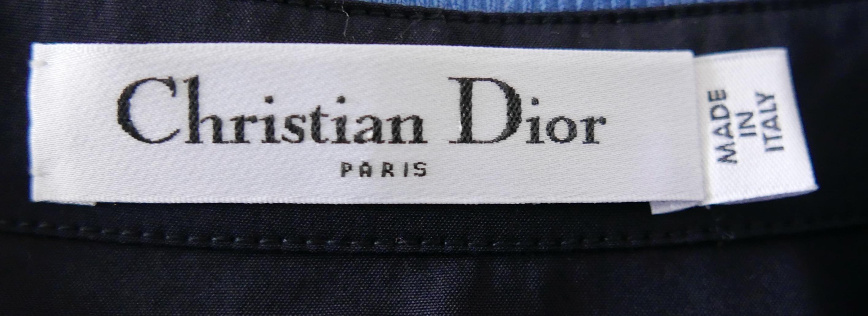 Dior x Raf Simons Pre-Fall 2015 Knit Collar Tailored Shirt For Sale 2
