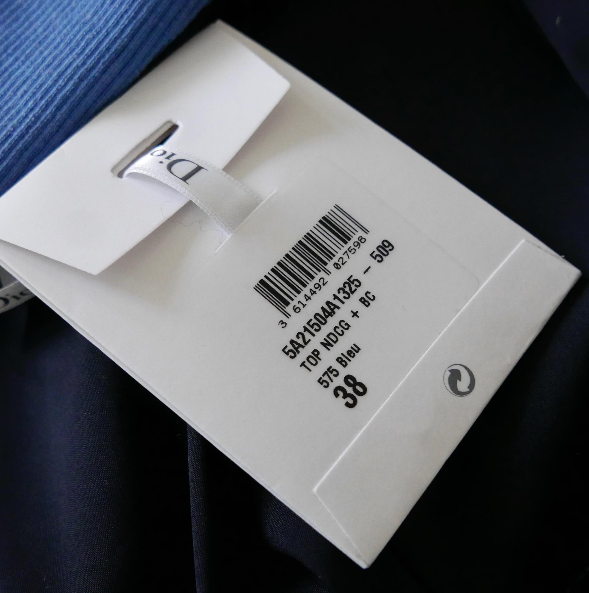 Dior x Raf Simons Pre-Fall 2015 Knit Collar Tailored Shirt For Sale 4