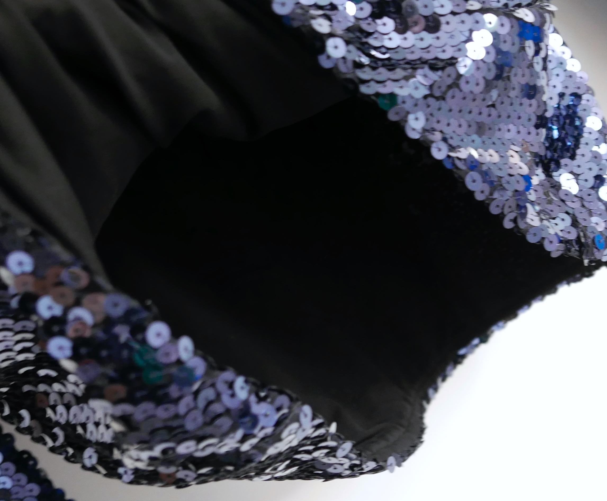 Women's Dior x Raf Simons Pre-Fall 2015 Sequin High Neck Top For Sale