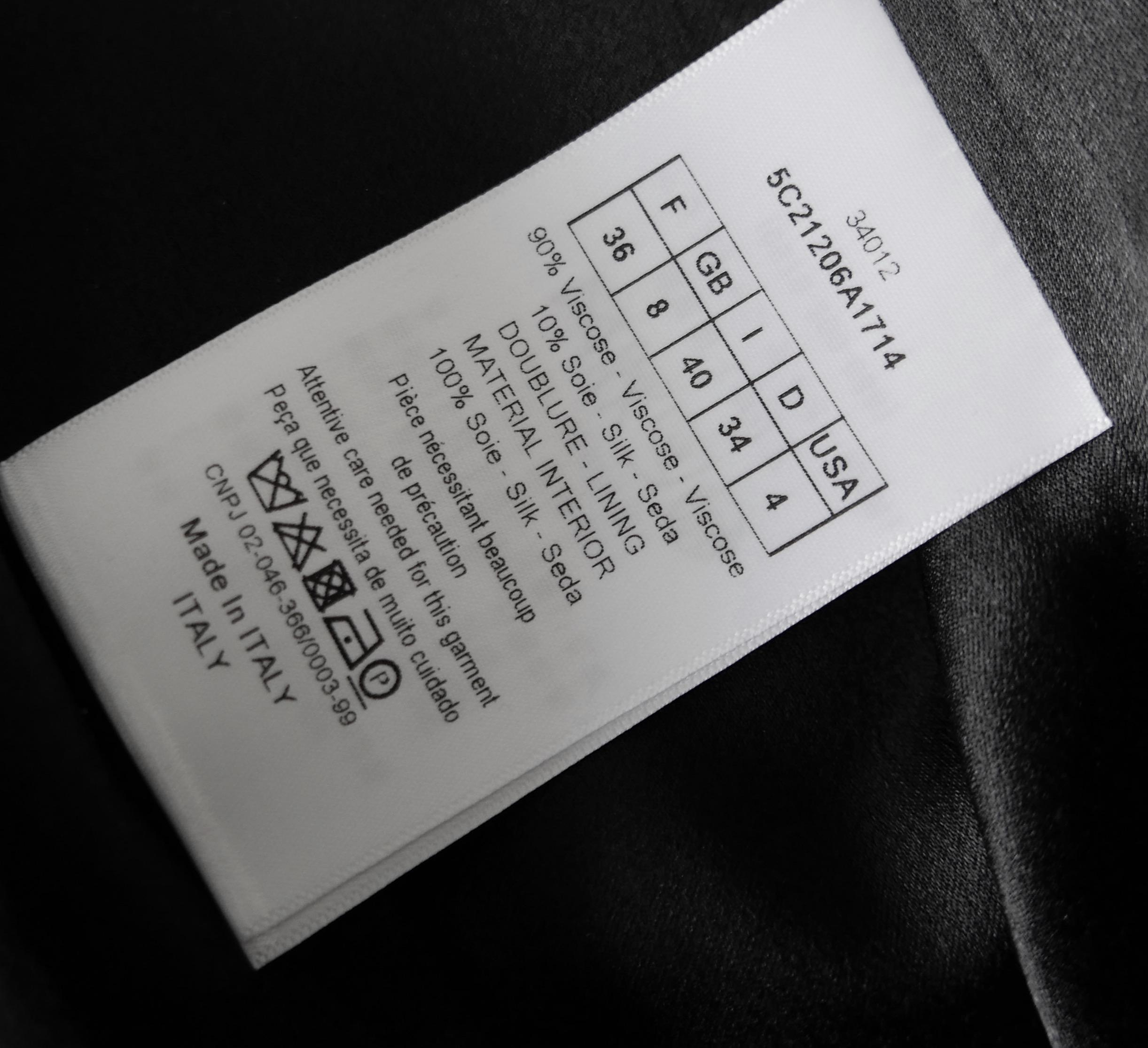 Dior x Raf Simons Resort 2015 Grey Textured Crop Blazer Jacket For Sale 5