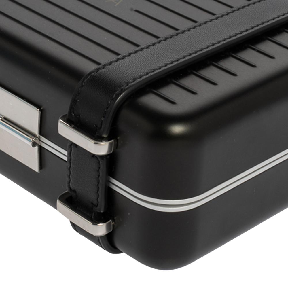 Dior x Rimowa Schwarz Aluminium Personal Clutch 5