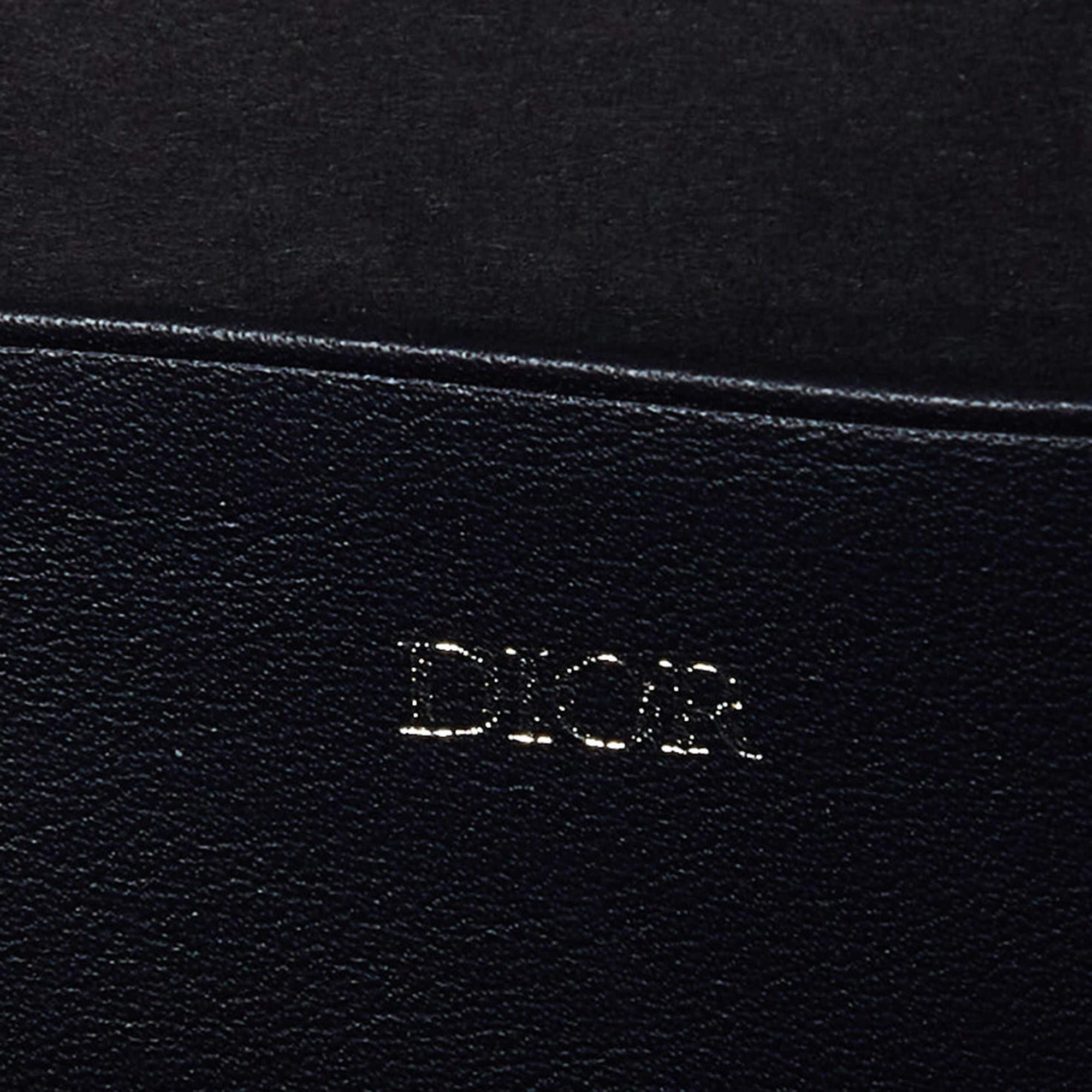 Dior x Rimowa Blue Aluminum and Leather Personal Clutch Bag 6
