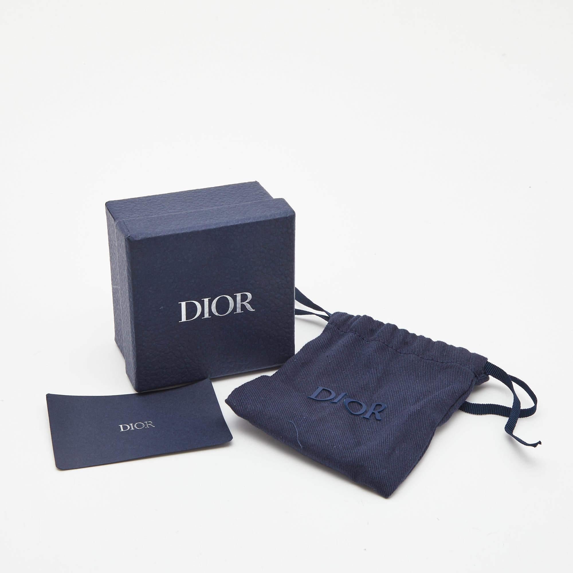 Dior x Sacai Zweifarbiges Armband aus Kunstperlen-Perlen Damen im Angebot