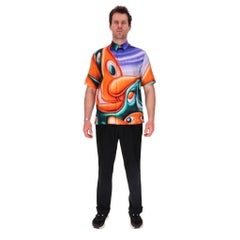 Dior x Kenny Scharf Ltd Edition 'Swirl Oblique' Shirt