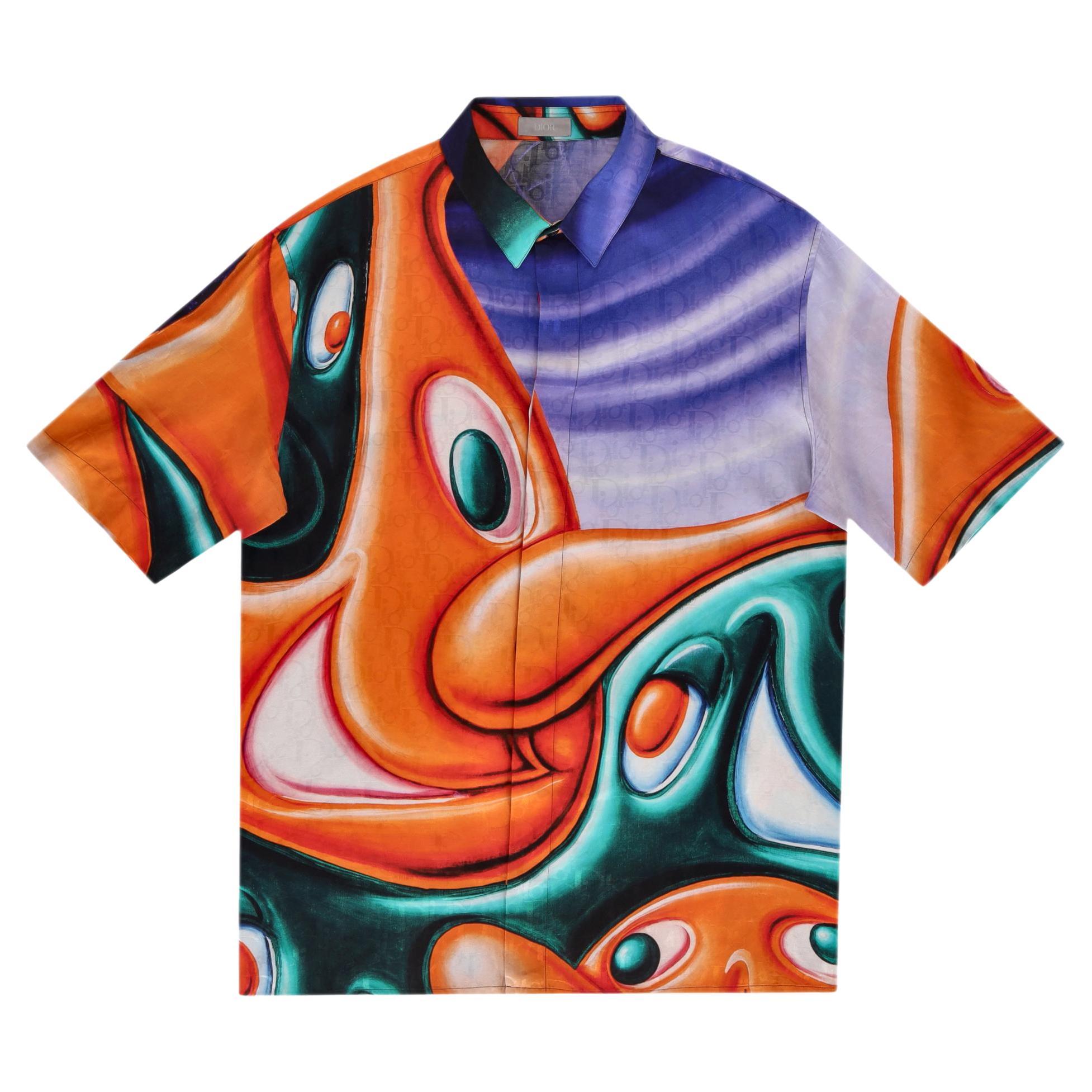 Dior x Shawn Stussy - Edizione limitata della camicia "Swirl Oblique