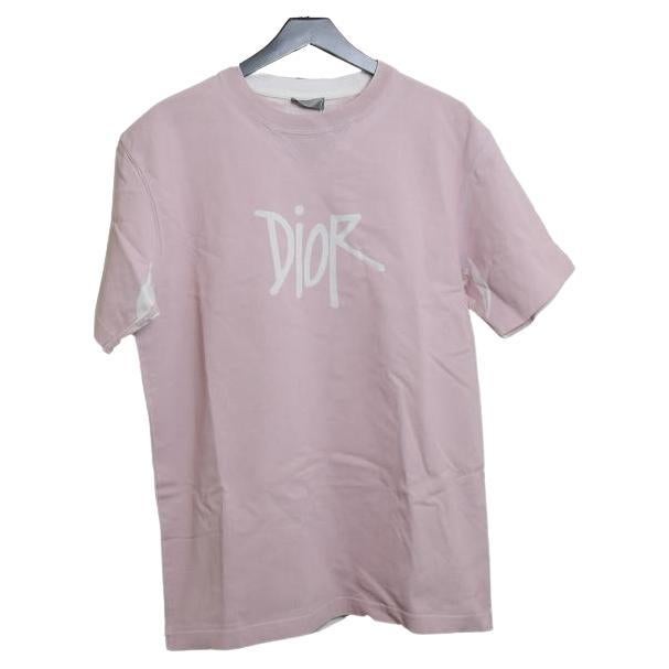 Dior x Shawn T-Shirt Pink For Sale