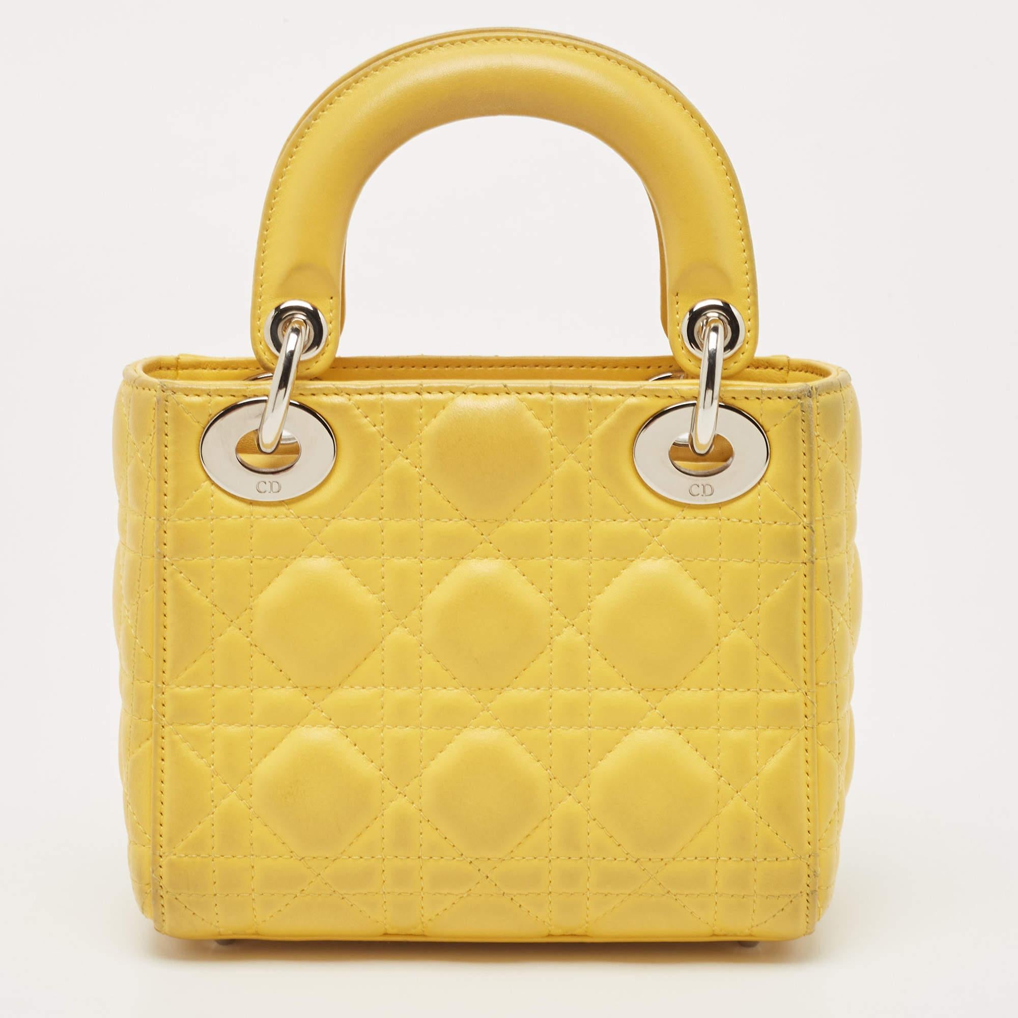 Used mini lady dior clearance