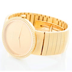Dior Yellow Gold and Diamond La D De Dior Wristwatch