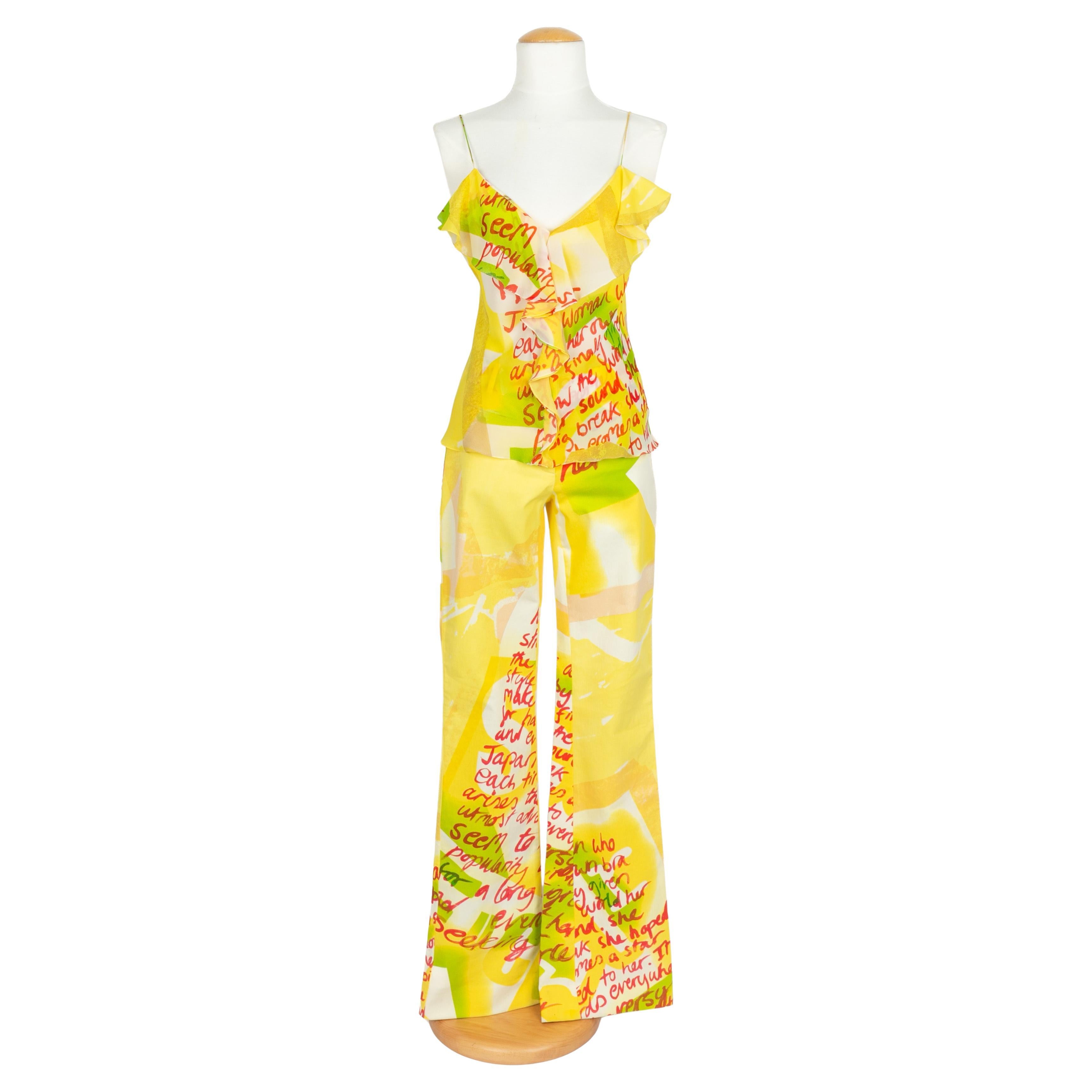 Set giallo Dior