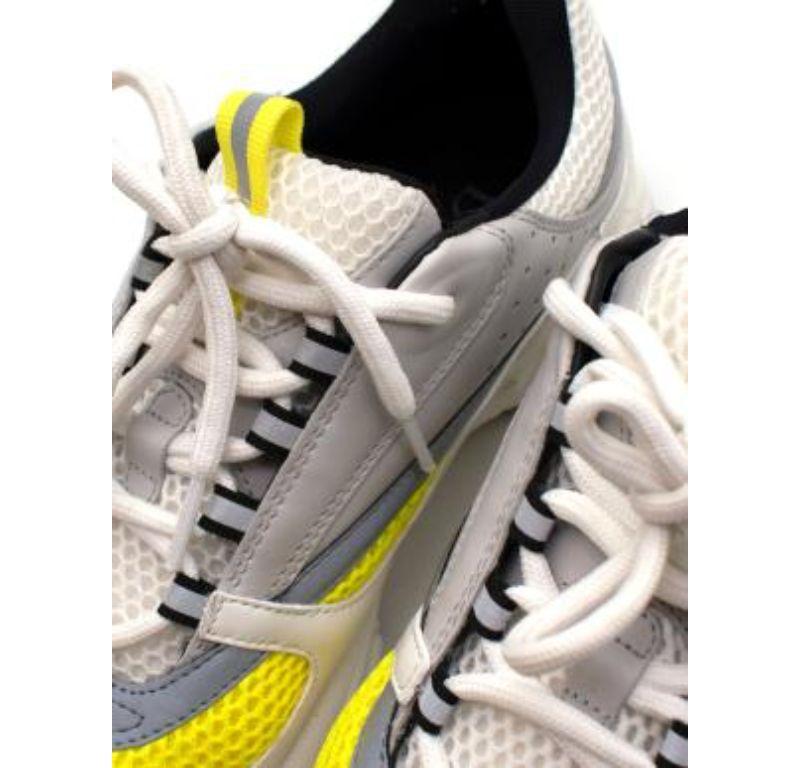 Dior Yellow & White B22 Sneakers For Sale 1