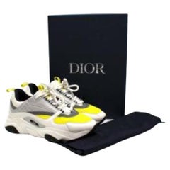 Dior Baskets jaune et blanches B22
