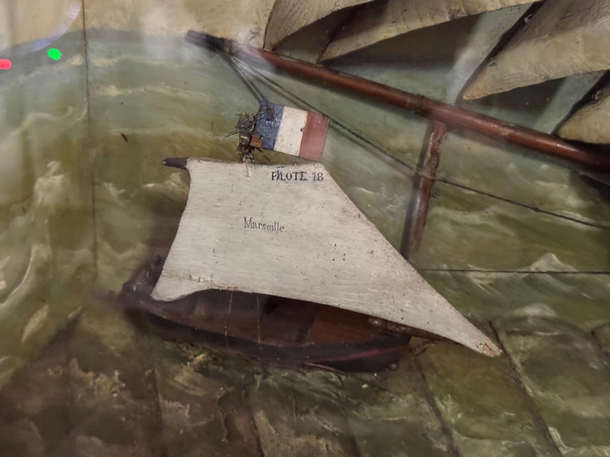 Diorama, ‘Calm Sea’, circa 1900 For Sale 3