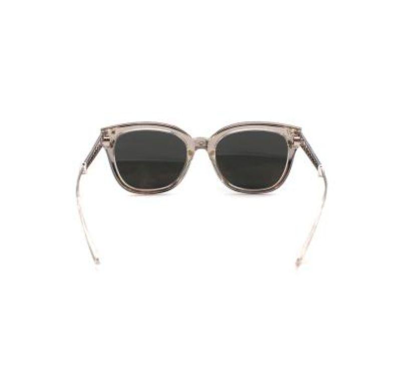 Women's or Men's Diorama1 Silver Mirrored Sunglasses For Sale