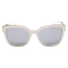 Diorama1 Silver Mirrored Sunglasses