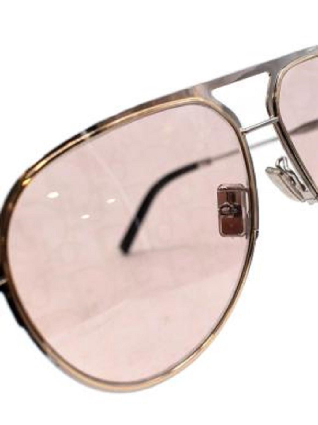 DiorEssential 60MM DiorOblique Lens Metal Aviator Sunglasses For Sale 6