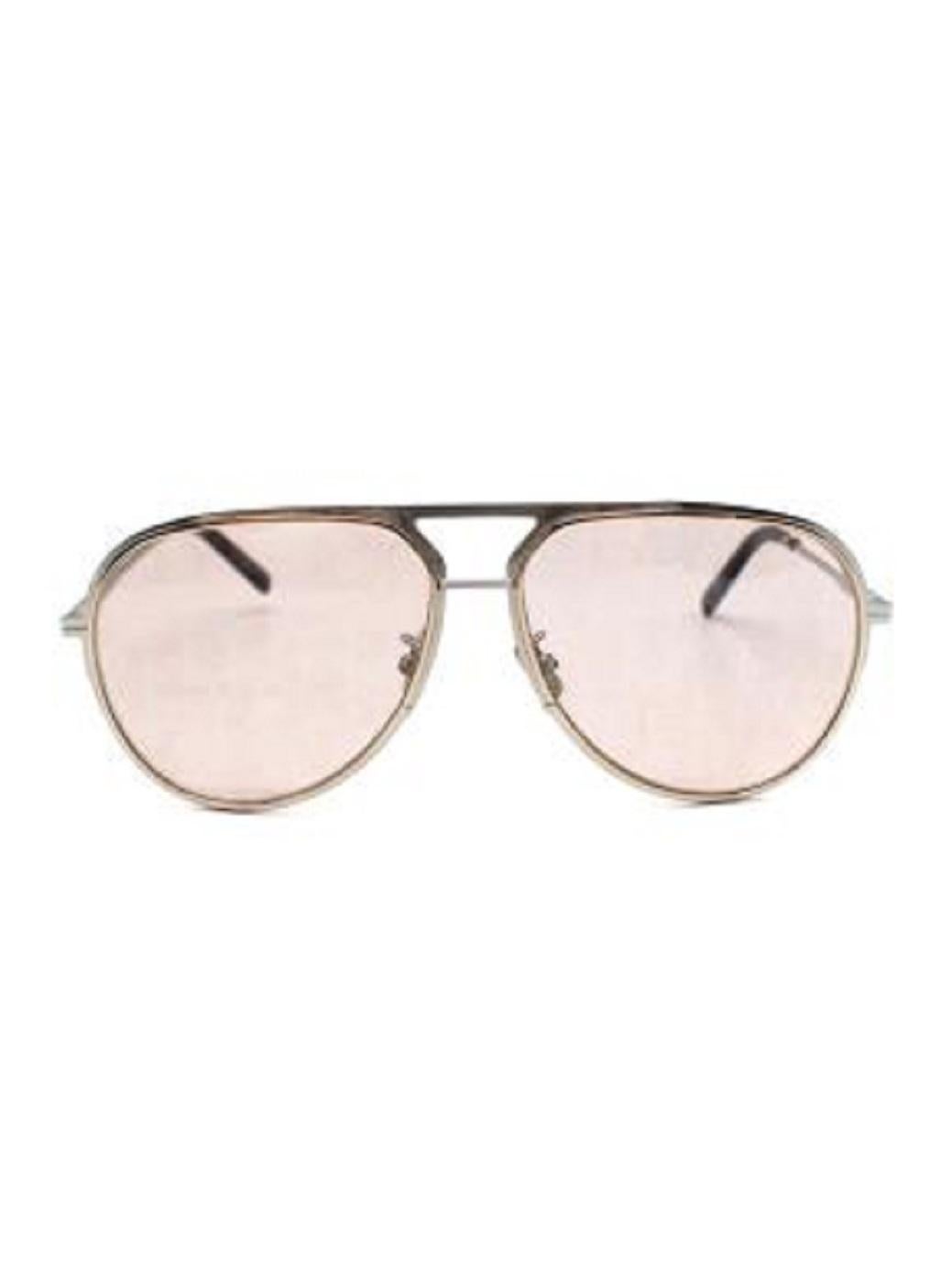 Women's or Men's DiorEssential 60MM DiorOblique Lens Metal Aviator Sunglasses For Sale