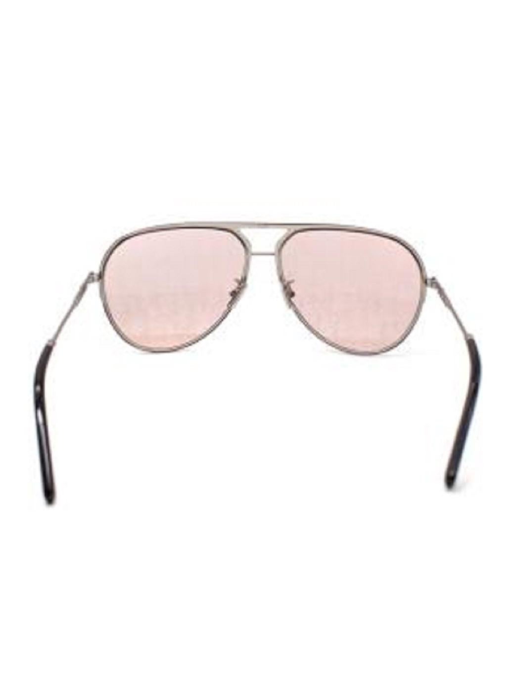 DiorEssential 60MM DiorOblique Lens Metal Aviator Sunglasses For Sale 2