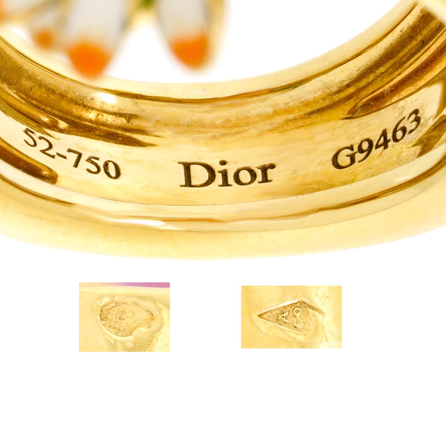 Oval Cut Diorette Ring by Victorie De Castellane for Dior