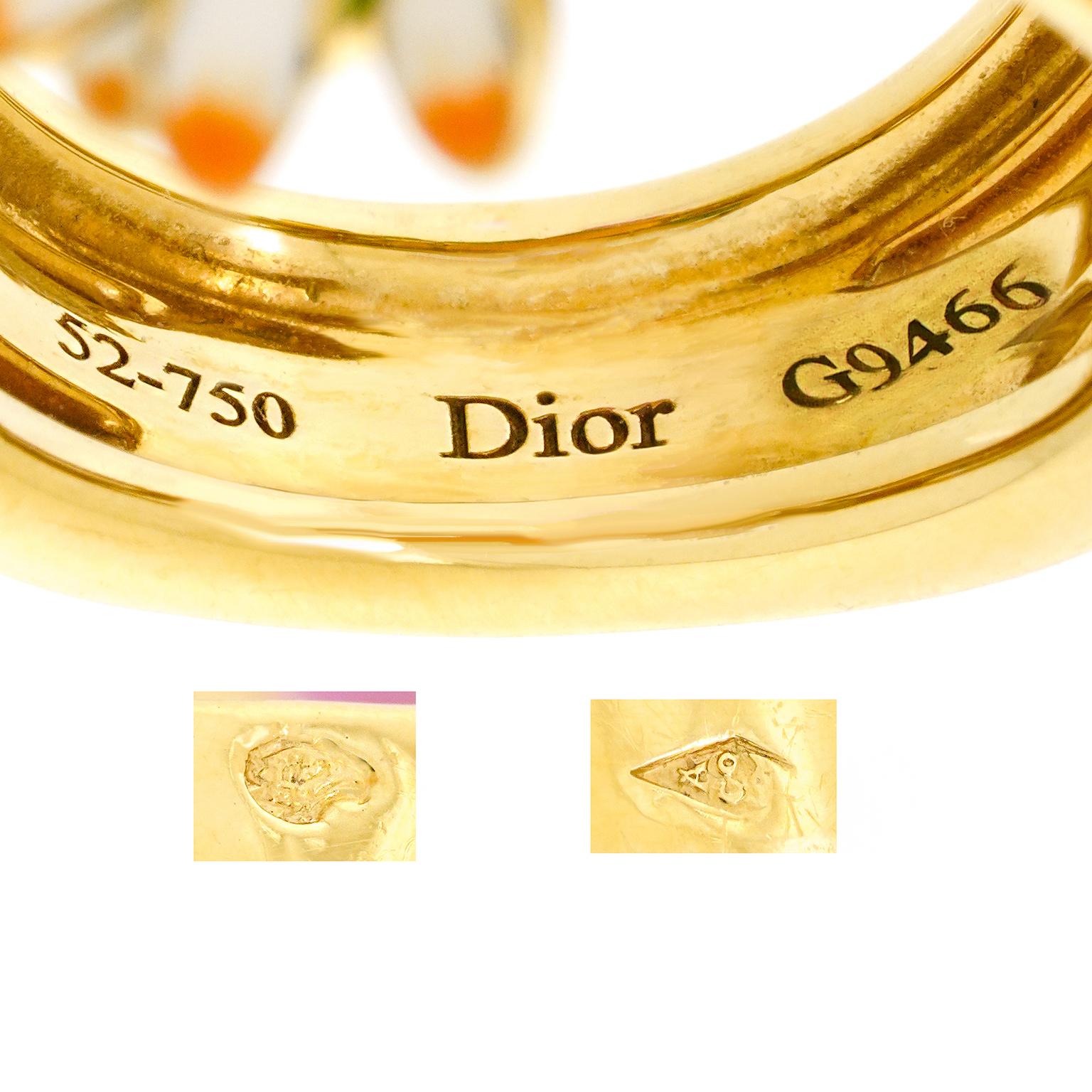 Diorette Ring by Victorie De Castellane for Dior For Sale 1