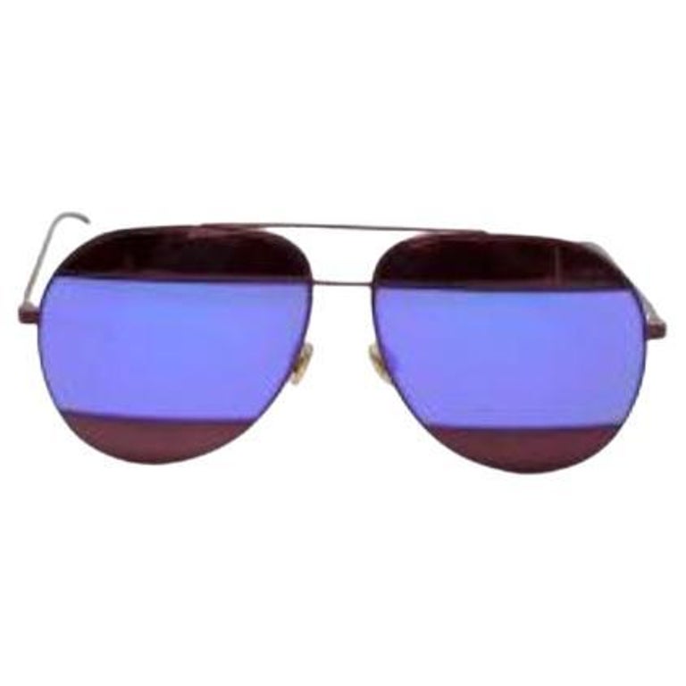 DiorSplit1 Aviator Sunglasses For Sale at 1stDibs