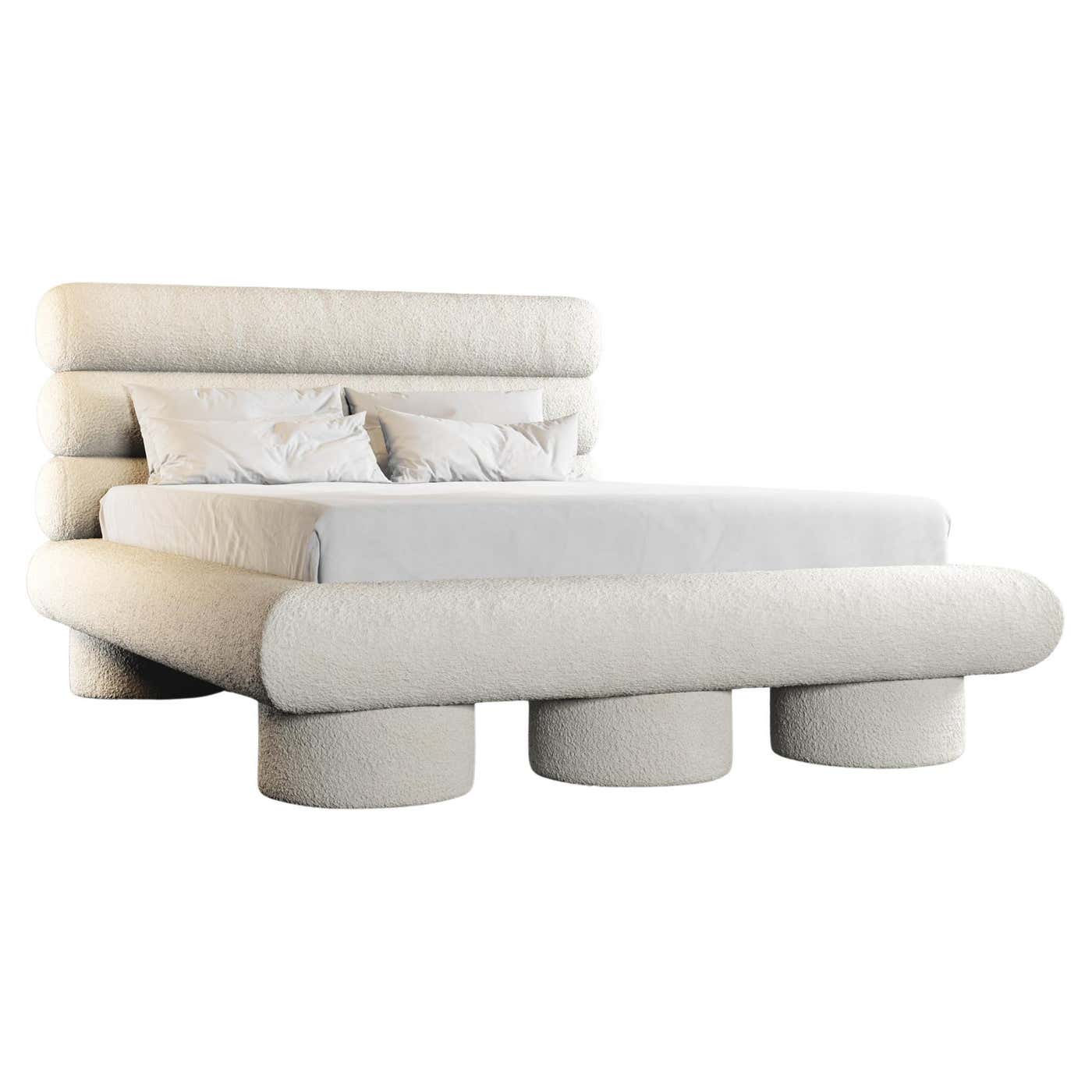 Dip Bed - Modern Design in Cloud Boucle For Sale at 1stDibs | dipbed ...